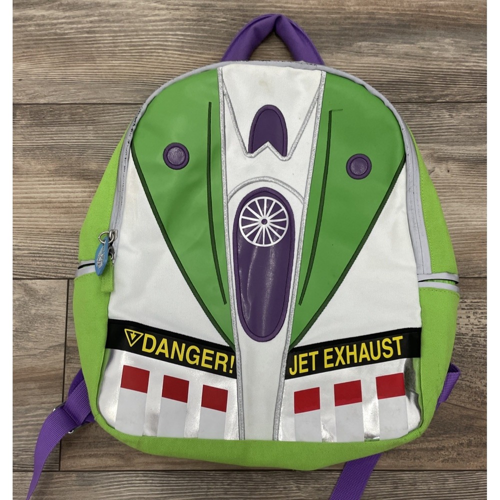 Disney Parks Buzz Lightyear Jet Pack Backpack Toy Story 15" School Bag Authentic